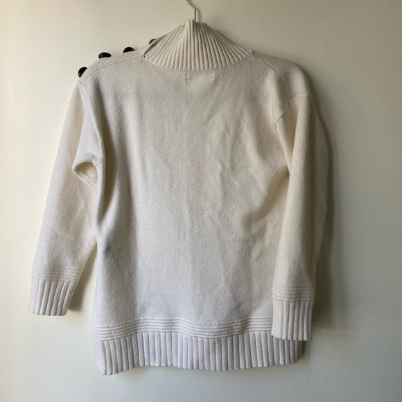 Anthropologie white sweater - Picture 8 of 11